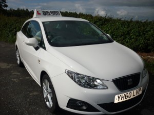 Learn to drive in a Seat Ibiza Sport